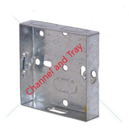 Knockout / Switch & Socket Boxes 16mm deep - Channel and Tray