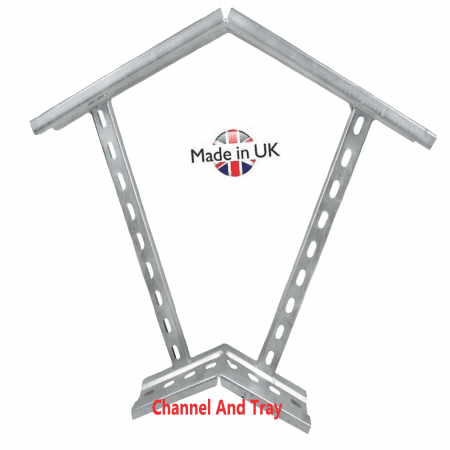 45 Deg Flat Bend for Medium Duty Cable Ladder - Channel and Tray