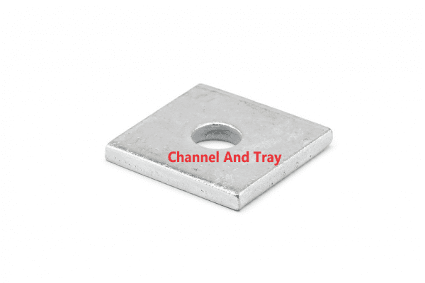 M12 Square Washer Plate-5mm-BZP || Channel and Tray