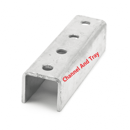 External Coupler for-41mm Channel - Channel and Tray