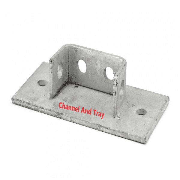 Double Channel Base Plate - Channel and Tray