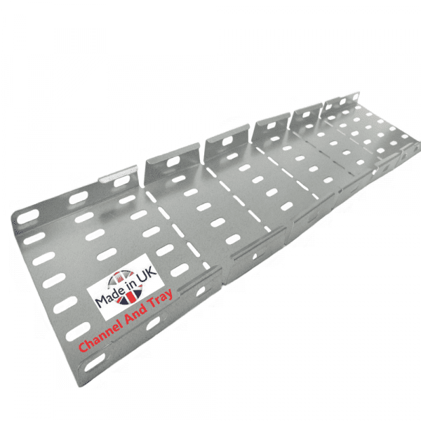 Medium Duty Cable Tray Variable Riser 150mm wide available at ChannelAndTray.com