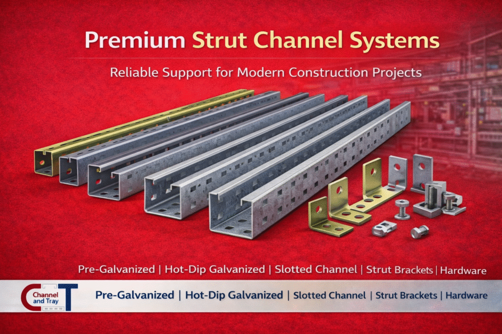 Strut Channel Manufacturer and Supplier in the UK