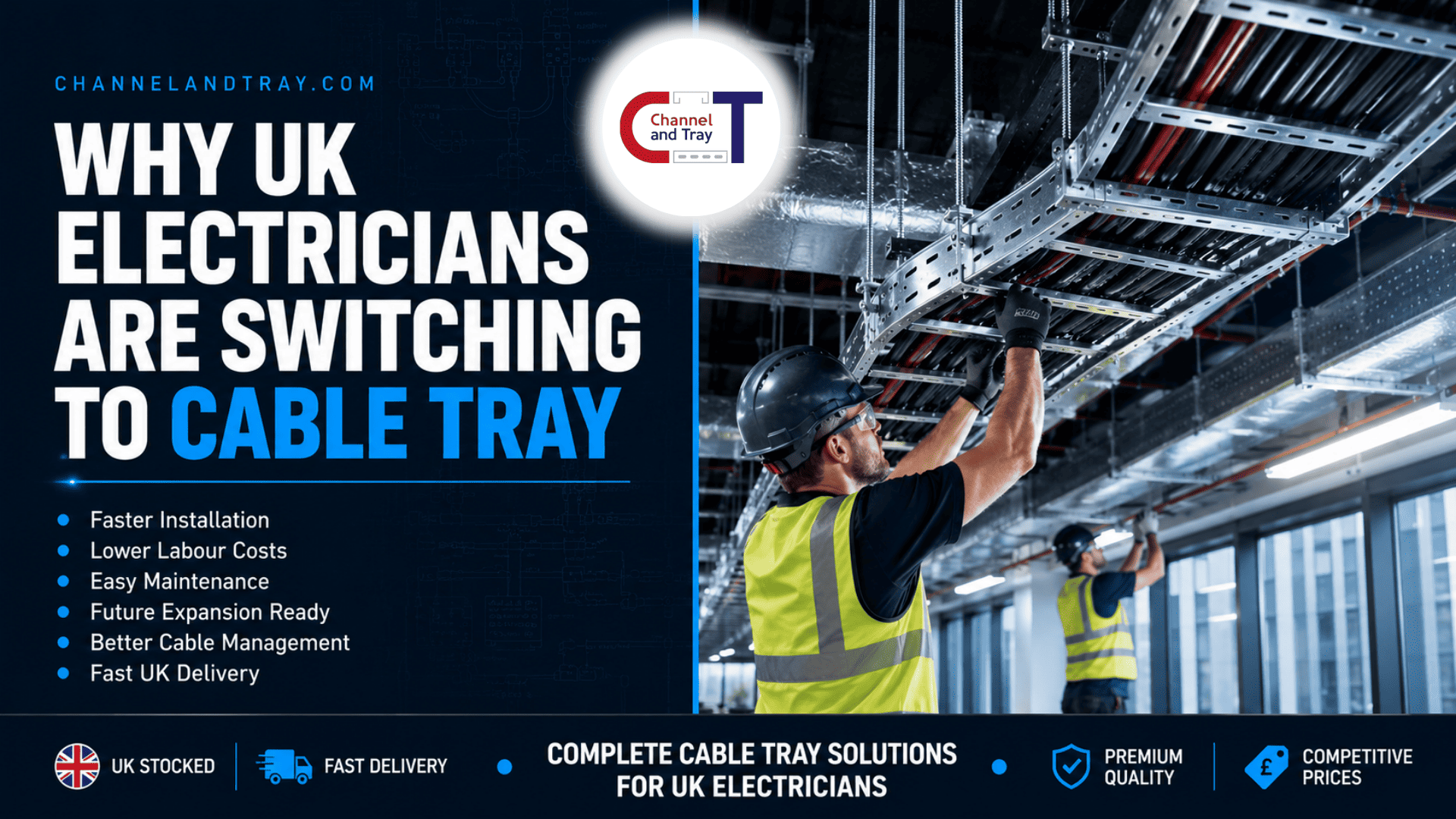 Why UK Electricians Are Switching to Cable Tray