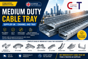 Medium Duty Cable Tray Supplier UK Channel and Tray