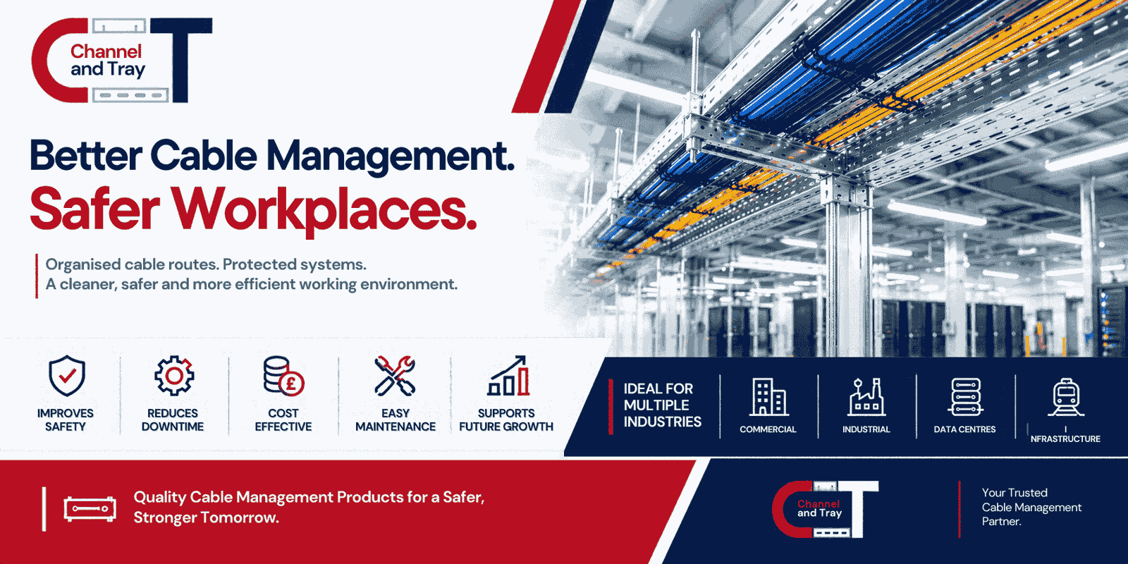 Better Cable Management, Safer Workplaces